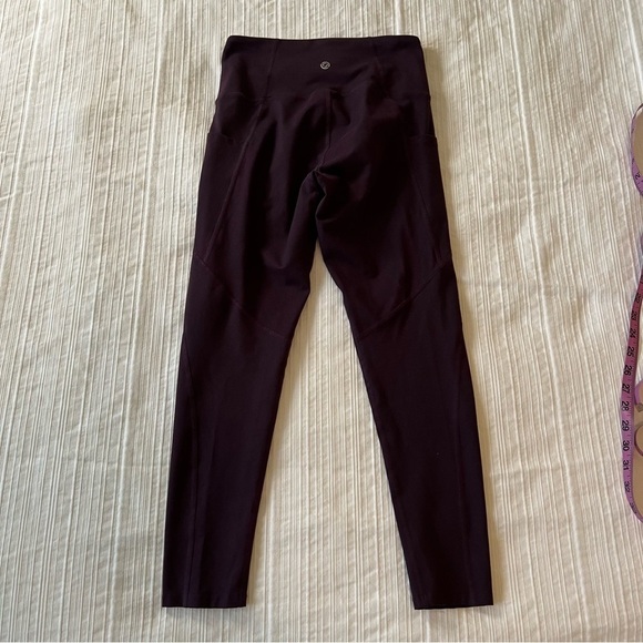 2/$30 Core 10 Plum Form-Fitting Leggings with Smooth Finish - Picture 3 of 9